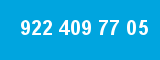 922 409 77 05